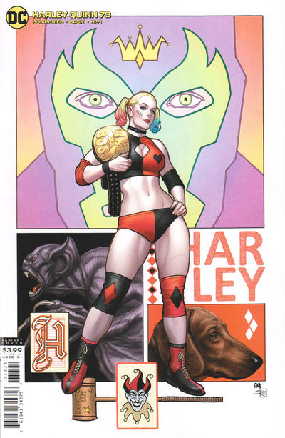 Cover for Harley Quinn (DC, 2016 series) #73 [Frank Cho Cover]