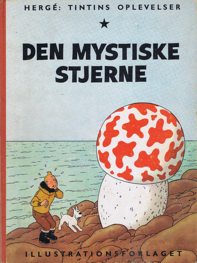 Cover for Tintins oplevelser (Illustrationsforlaget, 1960 series) #1 - Den mystiske stjerne