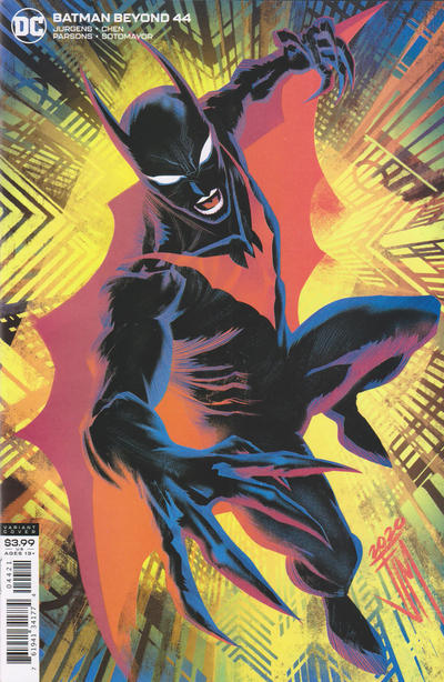 Cover for Batman Beyond (DC, 2016 series) #44 [Francis Manapul Cover]