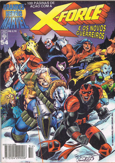 Cover for Grandes Heróis Marvel (Editora Abril, 1983 series) #54