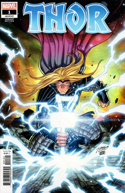 Cover for Thor (Marvel, 2020 series) #1 (727) [Ron Lim]