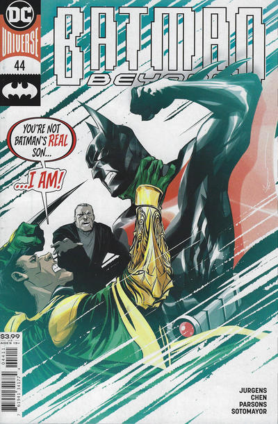 Cover for Batman Beyond (DC, 2016 series) #44