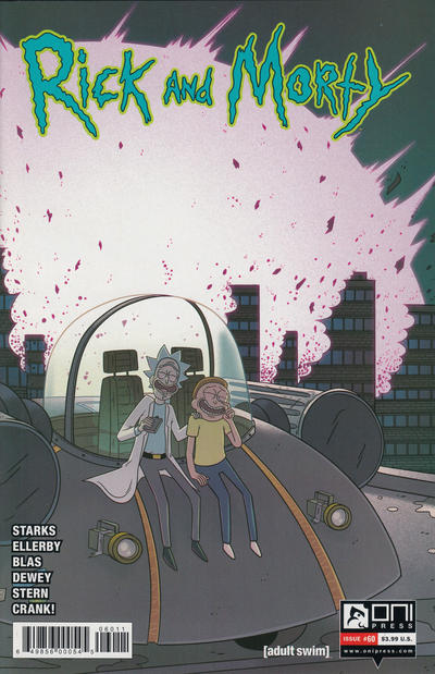 Cover for Rick and Morty (Oni Press, 2015 series) #60 [Cover A]