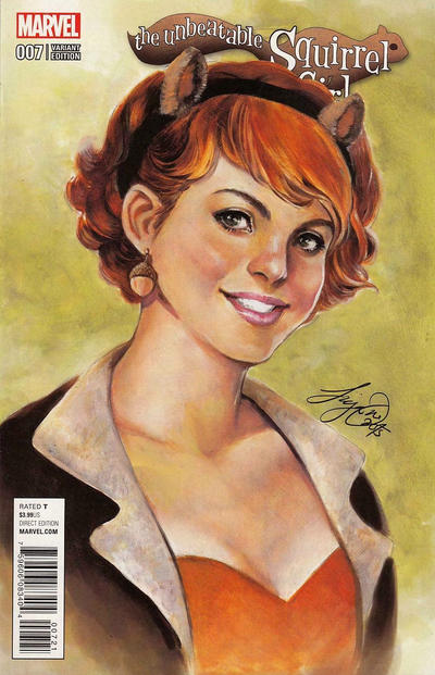 Cover for The Unbeatable Squirrel Girl (Marvel, 2015 series) #7 [Variant Edition - Siya Oum Cover]