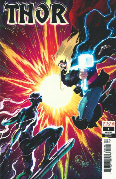 Cover for Thor (Marvel, 2020 series) #1 (727) [Matteo Scalera]