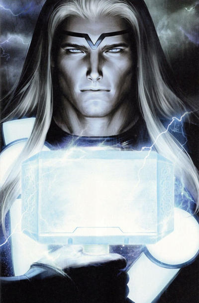 Cover for Thor (Marvel, 2020 series) #1 (727) [Stanley "Artgerm" Lau Virgin Art Variant]