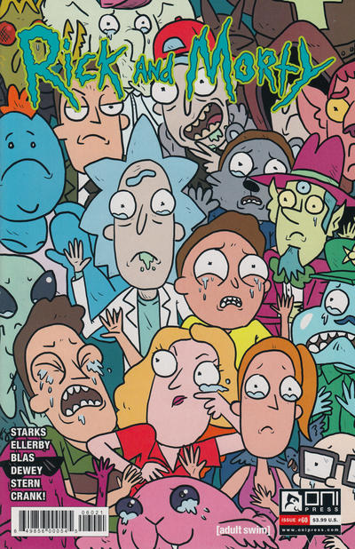 Cover for Rick and Morty (Oni Press, 2015 series) #60 [Cover B]
