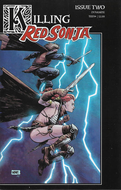 Cover for Killing Red Sonja (Dynamite Entertainment, 2020 series) #2 [Cover B Adam Gorham]