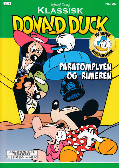 Cover for Klassisk Donald Duck (Hjemmet / Egmont, 2016 series) #25 - Paratomplyen og rimeren