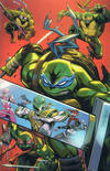 Cover Thumbnail for Mighty Morphin Power Rangers / Teenage Mutant Ninja Turtles (2019 series) #4 [Khary Randolph Unlocked]