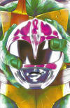 Cover Thumbnail for Mighty Morphin Power Rangers / Teenage Mutant Ninja Turtles (2019 series) #4 [Helmet (C - Michelangelo) - Goñi Montes]