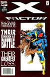Cover Thumbnail for X-Factor (1986 series) #100 [Newsstand - Deluxe Red Foil Cover]
