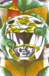 Cover Thumbnail for Mighty Morphin Power Rangers / Teenage Mutant Ninja Turtles (Boom! Studios, 2019 series) #2 [Helmet (C - Michelangelo) - Goñi Montes]