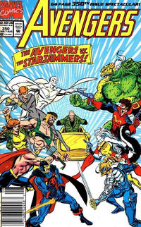 Cover Thumbnail for The Avengers (Marvel, 1963 series) #350 [Newsstand]