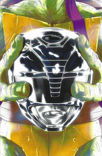 Cover Thumbnail for Mighty Morphin Power Rangers / Teenage Mutant Ninja Turtles (Boom! Studios, 2019 series) #5 [Cover E - Goni Montes 'Donatello']