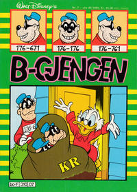 Cover Thumbnail for B-gjengen (Hjemmet / Egmont, 1985 series) #7/1985