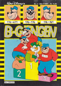 Cover Thumbnail for B-gjengen (Hjemmet / Egmont, 1985 series) #2/1987