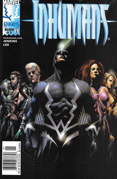 Cover for Inhumans (Marvel, 1998 series) #1 [Newsstand]