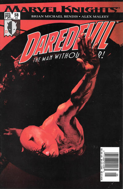 Cover for Daredevil (Marvel, 1998 series) #58 (438) [Newsstand]