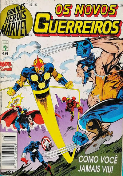 Cover for Grandes Heróis Marvel (Editora Abril, 1983 series) #46