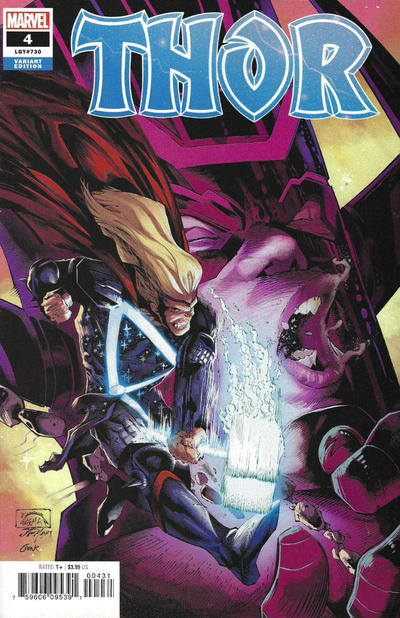 Cover for Thor (Marvel, 2020 series) #4 (730) [Ryan Stegman]