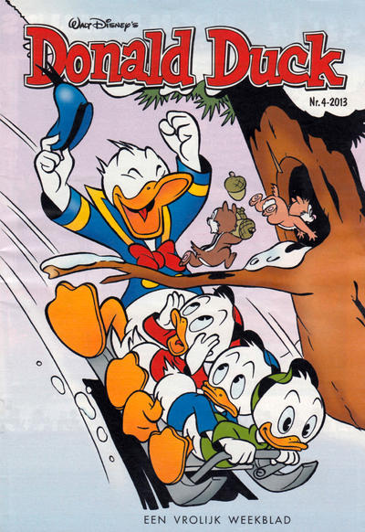 Cover for Donald Duck (Sanoma Uitgevers, 2002 series) #4/2013
