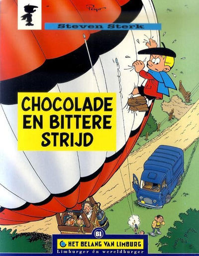 Cover for Het Belang van Limburg (Concentra Media, 2004 series) #61 - Steven Sterk: Chocolade en bittere strijd
