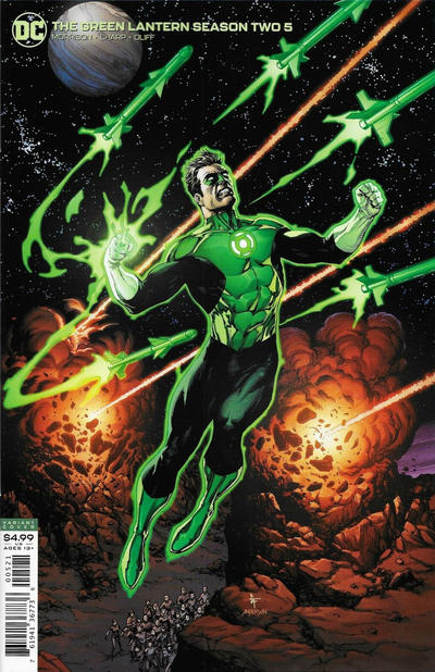 Cover for The Green Lantern Season Two (DC, 2020 series) #5 [Gary Frank Cardstock Variant Cover]