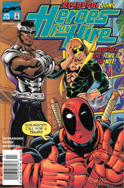 Cover for Heroes for Hire (Marvel, 1997 series) #10 [Newsstand]