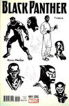 Cover Thumbnail for Black Panther (2016 series) #1 [Incentive Brian Stelfreeze Black and White Design Variant]