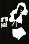 Cover Thumbnail for Bettie Page (2020 series) #1 [20 Copy Incentive B/W "Frank Miller Homage" Stephen Mooney]