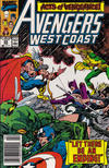 Cover Thumbnail for Avengers West Coast (1989 series) #55 [Mark Jewelers]