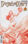 Cover Thumbnail for Dejah of Mars (2014 series) #3 [Jay Anacleto Risque Red Dynamic Forces Exclusive Cover]