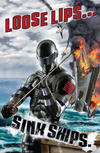 Cover Thumbnail for Snake Eyes: Deadgame (2020 series) #1 [Greg Horn Art "Loose Lips Sink Ships"]