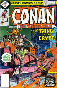 Cover Thumbnail for Conan the Barbarian (Marvel, 1970 series) #92 [Whitman]