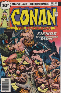 Cover Thumbnail for Conan the Barbarian (Marvel, 1970 series) #64 [British]