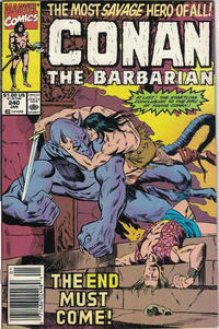 Cover Thumbnail for Conan the Barbarian (Marvel, 1970 series) #240 [Newsstand]