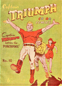 Cover Thumbnail for Captain Triumph Comics (K. G. Murray, 1947 series) #10