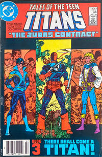 Cover for Tales of the Teen Titans (DC, 1984 series) #44 [Canadian]