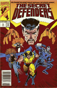 Cover Thumbnail for The Secret Defenders (Marvel, 1993 series) #1 [Australian]