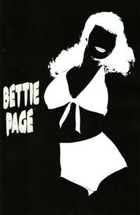 Cover Thumbnail for Bettie Page (Dynamite Entertainment, 2020 series) #1 [20 Copy Incentive B/W "Frank Miller Homage" Stephen Mooney]