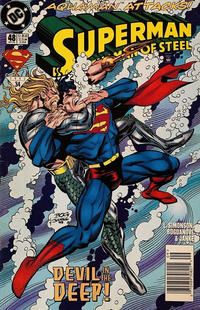 Cover for Superman: The Man of Steel (DC, 1991 series) #48 [Newsstand]