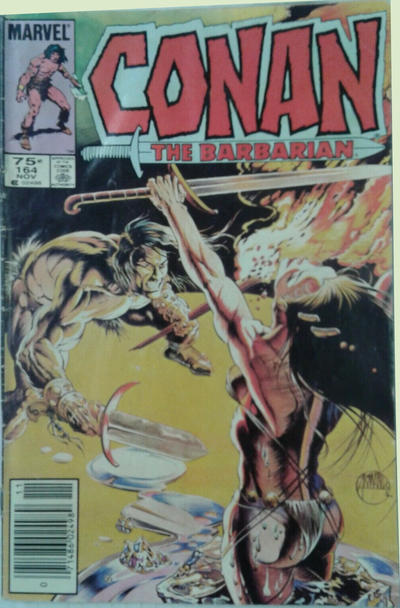 Cover for Conan the Barbarian (Marvel, 1970 series) #164 [Canadian]