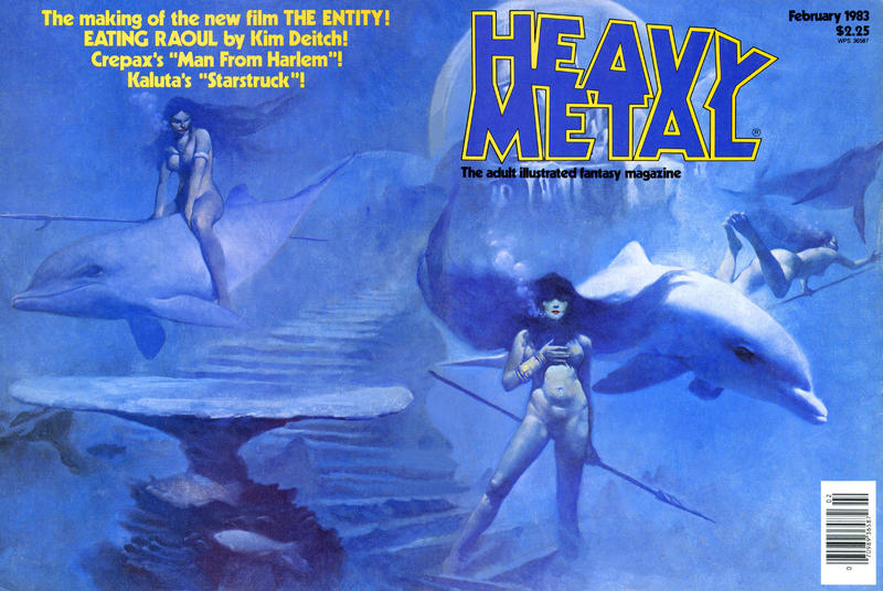 Cover for Heavy Metal Magazine (Heavy Metal, 1977 series) #v6#11 [Newsstand]