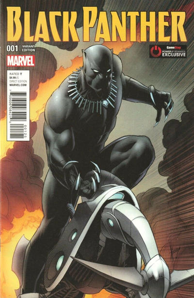 Cover for Black Panther (Marvel, 2016 series) #1 [Gamestop Exclusive Dale Keown Variant]