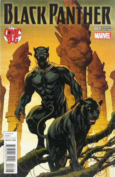 Cover for Black Panther (Marvel, 2016 series) #1 [Comic Bug Exclusive Mike McKone Variant]