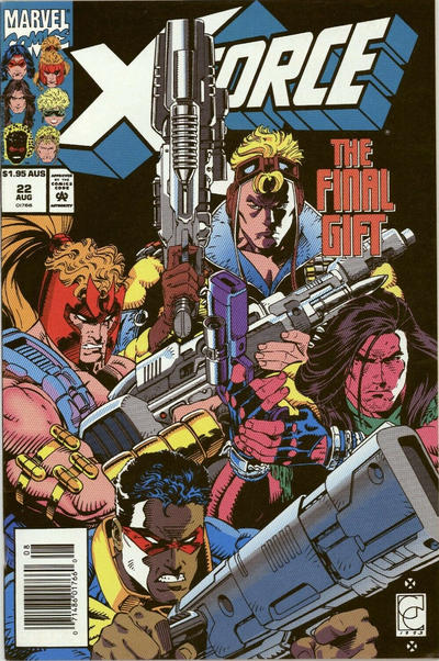 Cover for X-Force (Marvel, 1991 series) #22 [Australian]