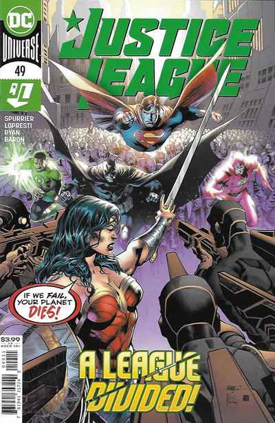 Cover for Justice League (DC, 2018 series) #49 [Eddy Barrows & Eber Ferreira Cover]