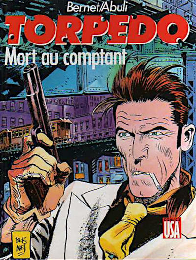 Cover for Torpedo (Comics USA, 1987 series) #2 - Mort au comptant