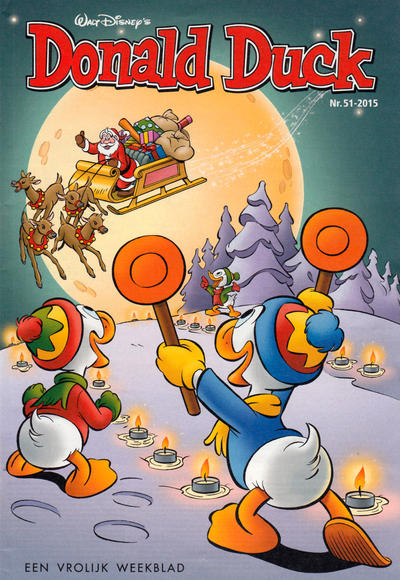 Cover for Donald Duck (Sanoma Uitgevers, 2002 series) #51/2015